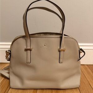 Kate Spade Beige Satchel Bag